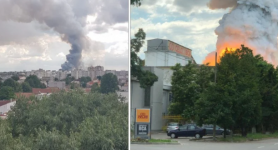 BREAKING NEWS: O nouă explozie în Constanța. Mai multe autospeciale au intervenit